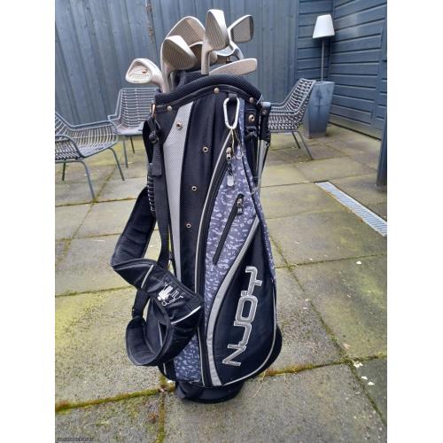 Golfclubs + tas