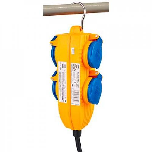 Bouwplaatskabel brennenstuhl® IP 44 met powerblock Brennenstuhl laagste prijs