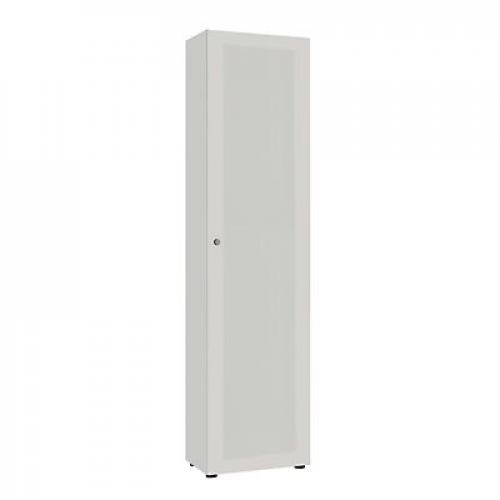 Vleugeldeurkast, 1 deur, met akoestisch front, b 600 x h 2300 mm