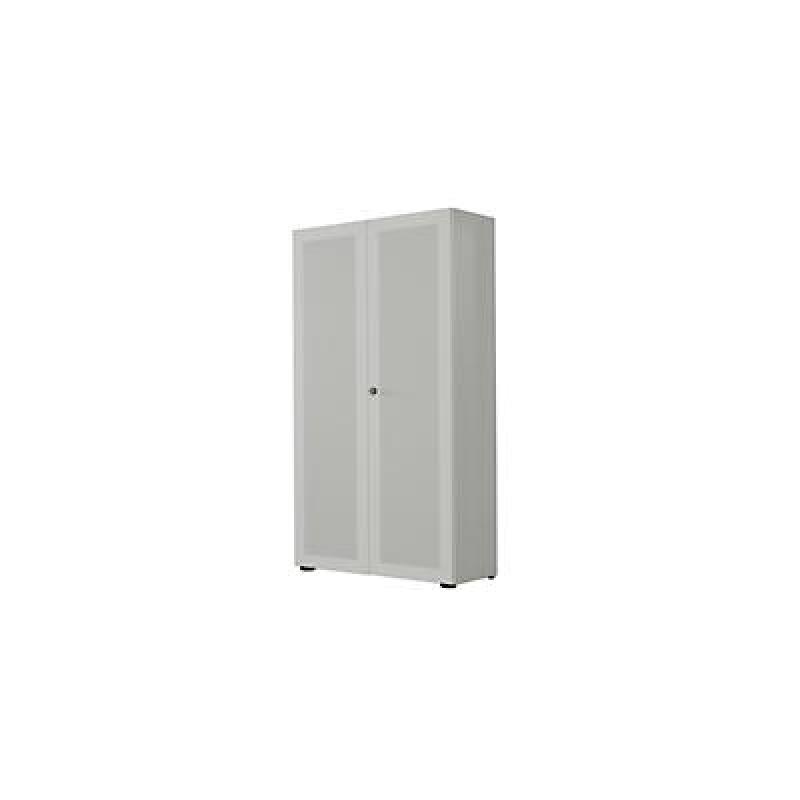 Vleugeldeurkast, 2 deurs, geluiddempend front, 800 x 2300 mm, 6 vakken gaafste producten