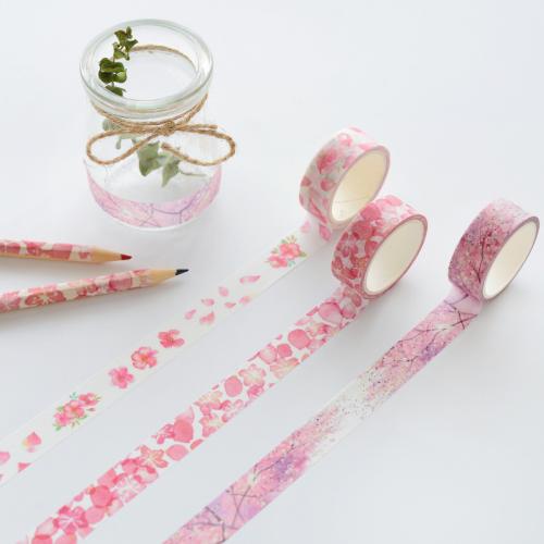 waanzinnige korting 22% Korting 3Rolls Set 17 Designs Japanese Washi Tape Scrapbooking Flowers