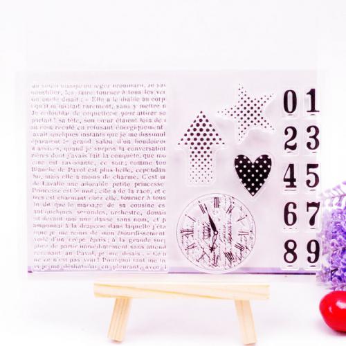 DECORA 1PCS Butterfly Banner Design Silicone Transparent Clear Stamp DIY Scrapbooking Christmas