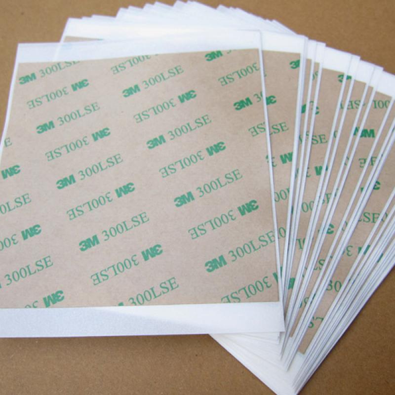 10pcs (100mm*100mm) Super Strong Adhesion Two Sides Sticky Sticker for iphone ipad Cell Touch