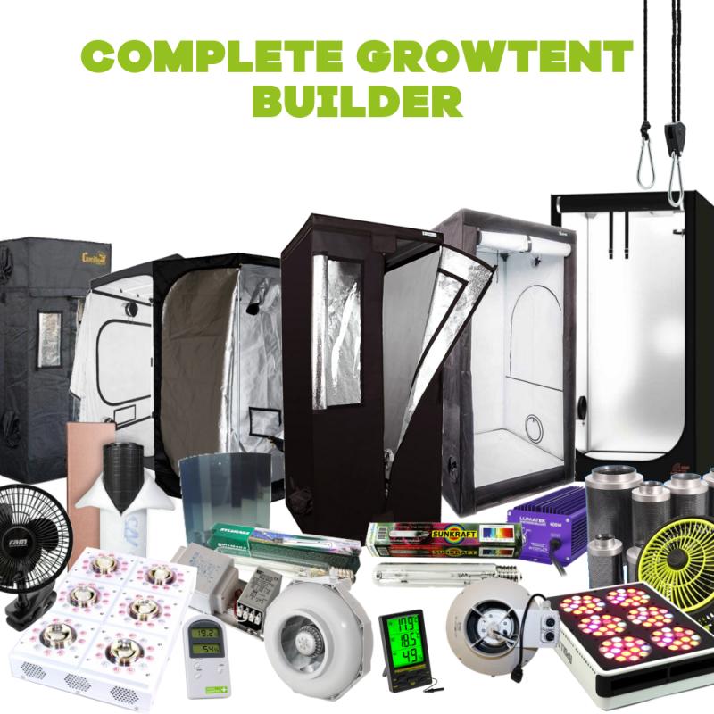 Complete kweektent - Zelf samenstellen!