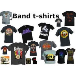 Bandshirts kopen? T-shirts met bands ? Shirts met artiesten!
