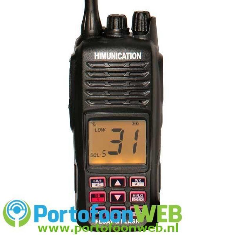 Himunication HM160 Hand Marifoon IP67 met ATIS & Kanaal 31
