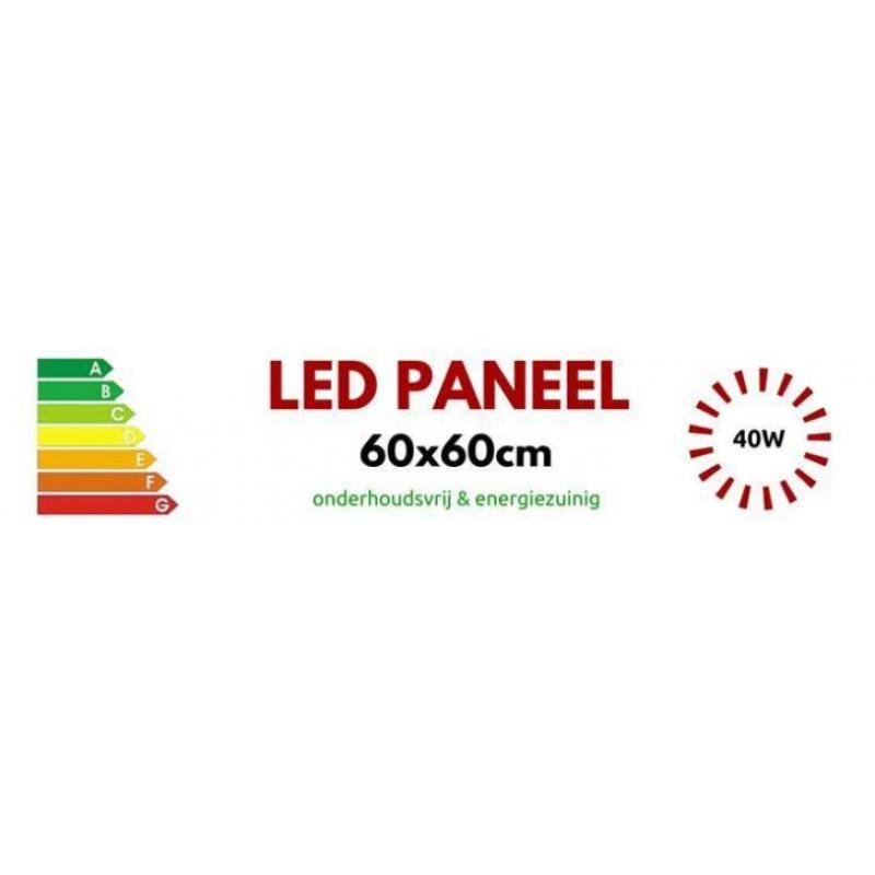 40W LED paneel 60x60cm | 6000K