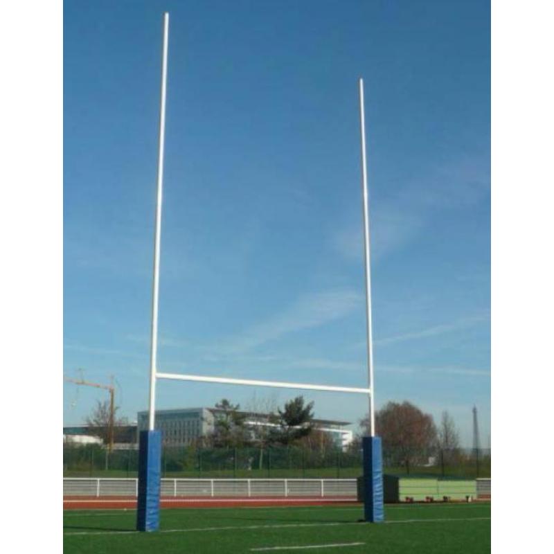 Rugby Versterkte Aluminium Goal Palen - Hoogte 11 m -...