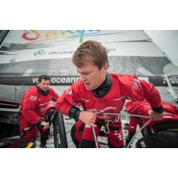 Volvo Ocean Race Noordzee zeilen Dag training