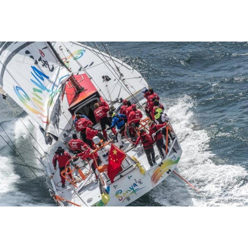 Volvo Ocean Race Noordzee zeilen Dag training