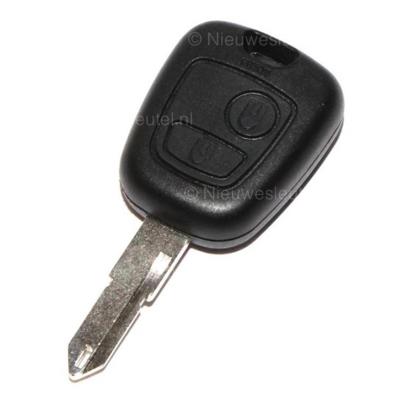 Peugeot auto sleutel behuizing, handzender afstandsbediening