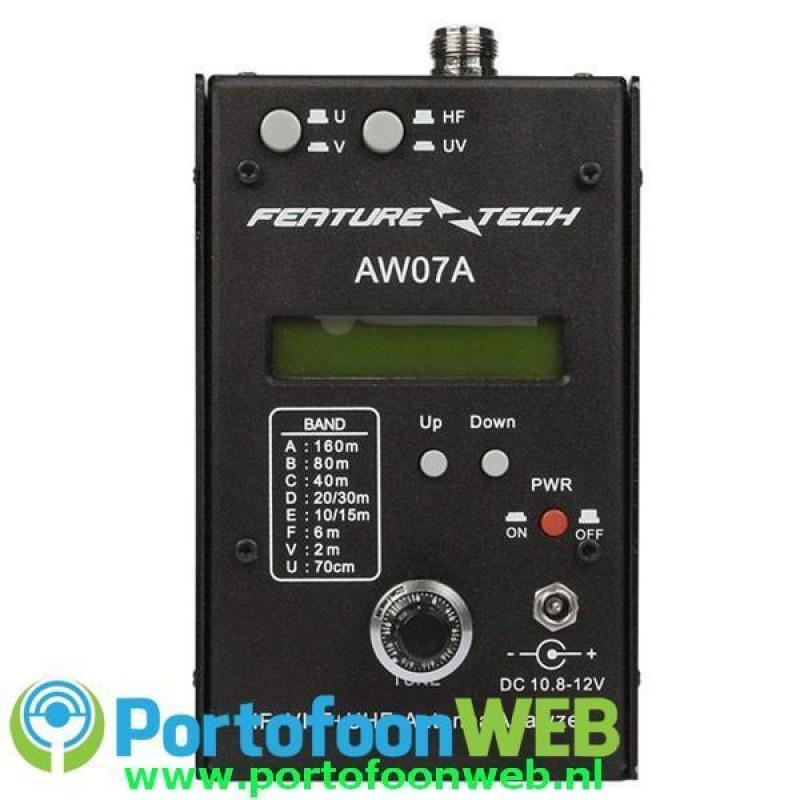 AW07A SWR HF/VHF/UHF Antenne Impedantie Analyzer 1.5-490Mhz