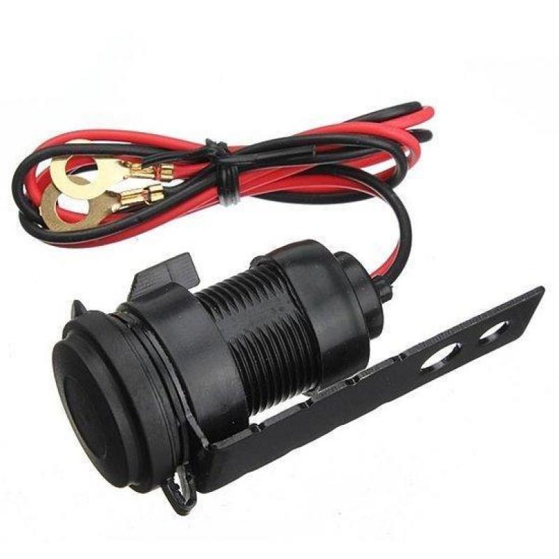 12V Motorcycle Phone USB Charger Power Adapter Waterproof
