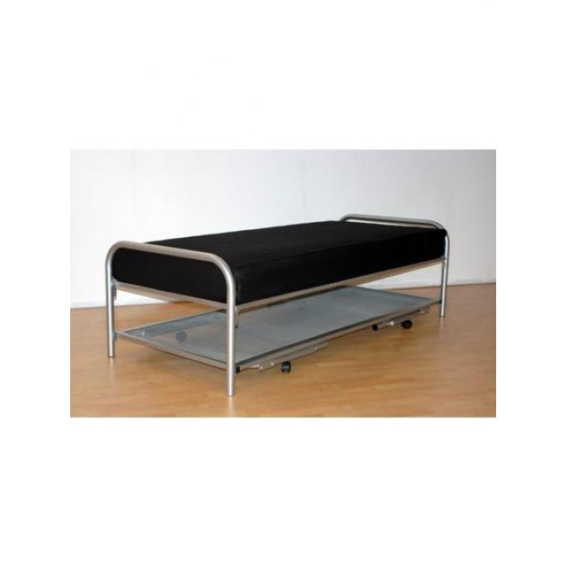 AANBIEDING dubbel divan onderschuifbed € 199 BEDDEN AMSTERAM