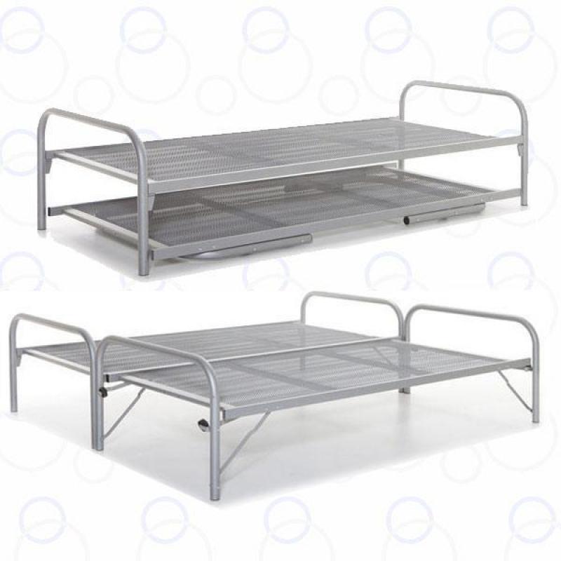 AANBIEDING dubbel divan onderschuifbed € 199 BEDDEN AMSTERAM