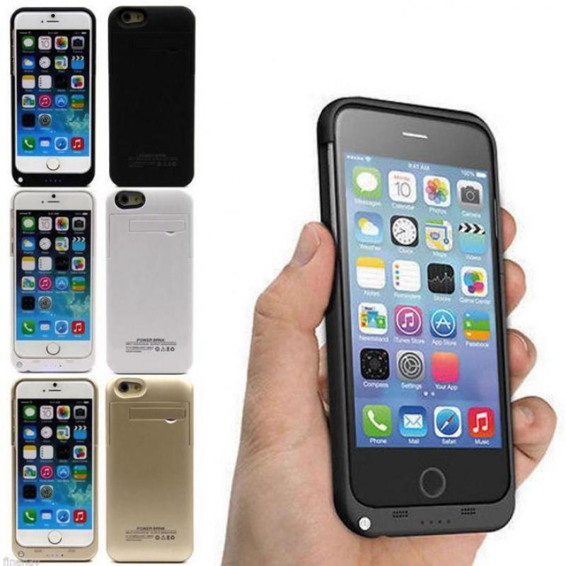 iPhone 6 Plus Powerbank Case Cover 4200mAh Gratis Verzending