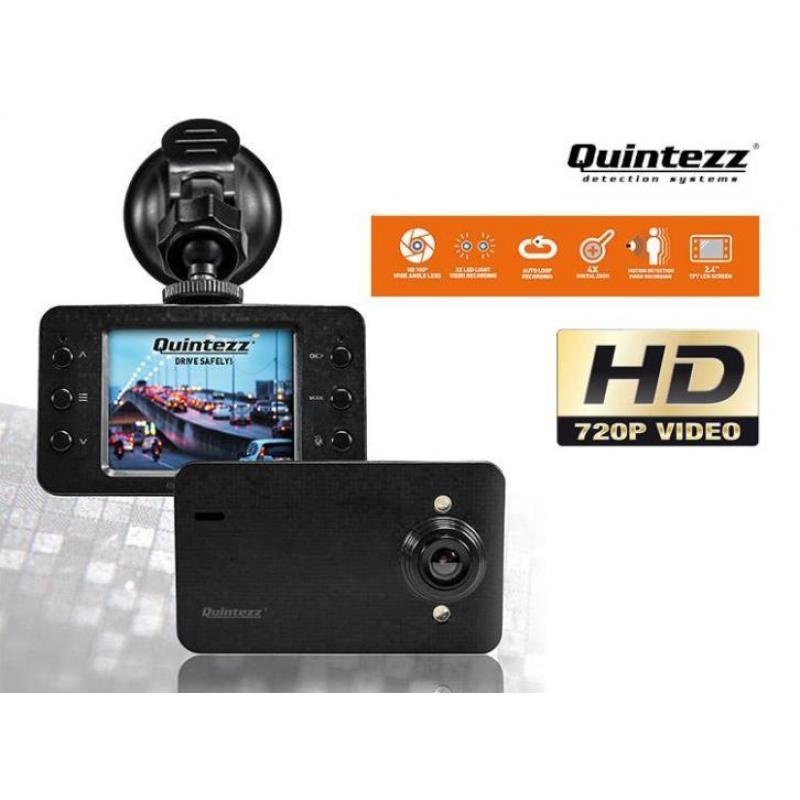 €24,95 ipv €79,95 - Quintezz HD Dashcam