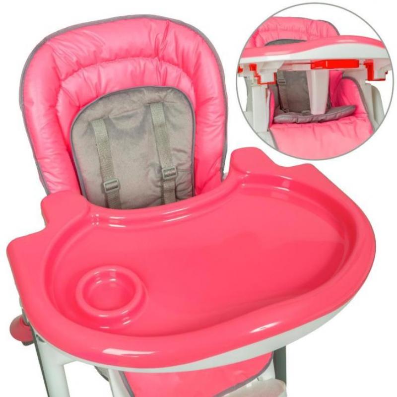 Kinderstoel kinderstoeltje rose 400680