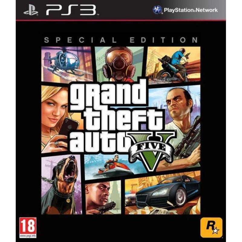Grand Theft Auto V (GTA 5) - Special Edition | PlayStatio...