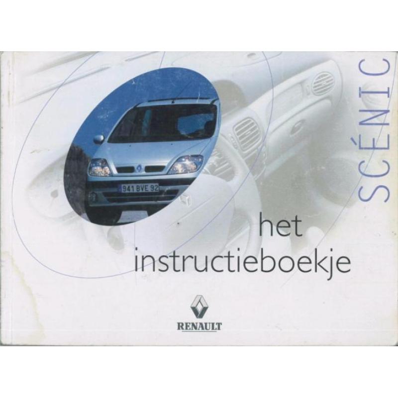 1999 Renault Scenic instructieboekje handleiding Nederlands