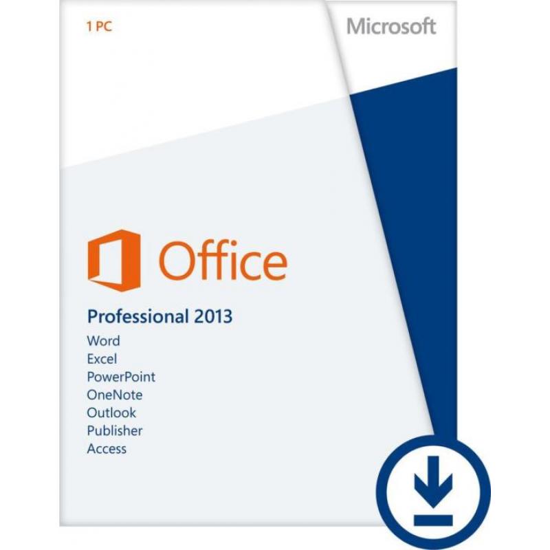 Microsoft Office 2013 Professional |RETAIL| AANBIEDING 65%!!