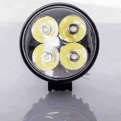 12V LED Headlight Front Spot Light Lamp For Motorcycle E-...