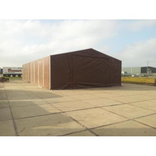 Te huur opslagtent / werktent 10 en 7,5 METER BREED