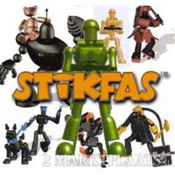 Stikfas actie figuren (ook stop-motion films), nieuw in doos