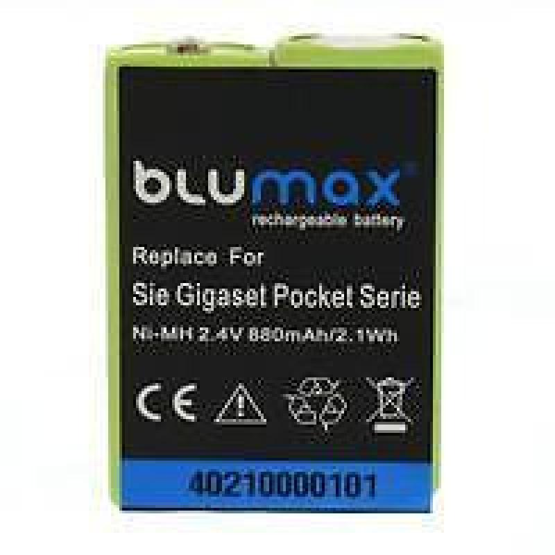 Blumax Battery for Siemens Gigaset Pocket Serie 2,4V 880mAh
