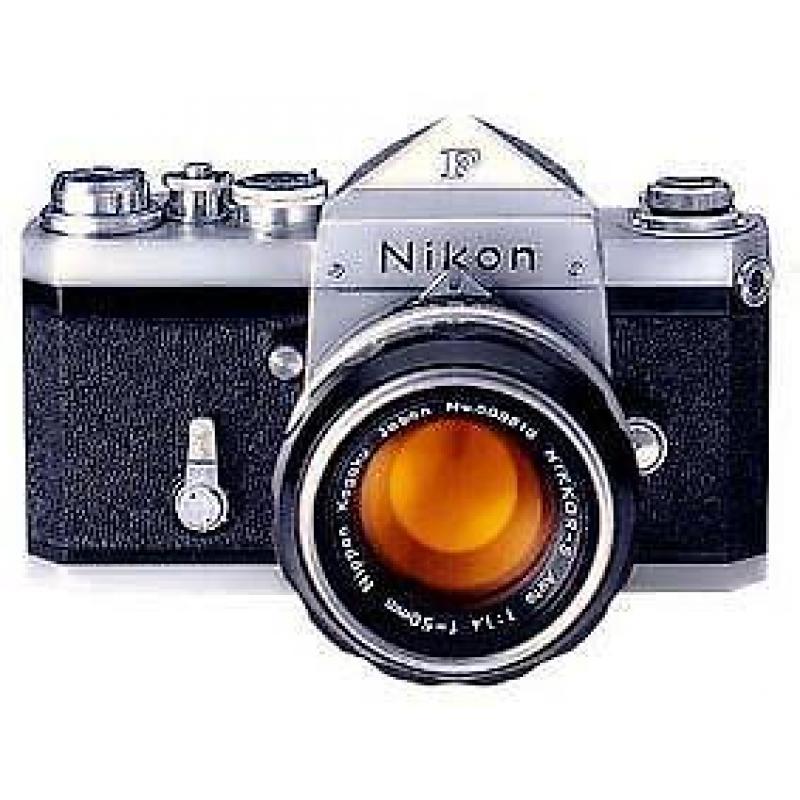 Inkoop-verkoop Nikon, Leica,Canon, Contax, Mamiya,Hasselblad