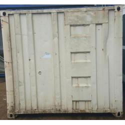 Stalen opslagcontainer 3x2x2.10 mtr. (10 feet)