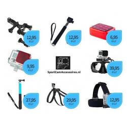 GoPro Accessoires en Mounts Specialist - SportCamAccessoires