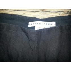 Sarah Pacini Dames Broek maat 36 zgan 3/4 lengte (86 cm)