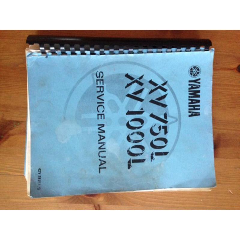Werkplaatsboek Yamaha Virago xv750 / xv1000