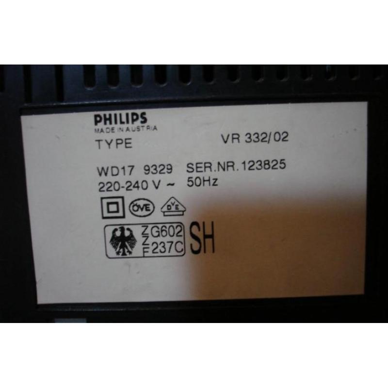Philips VR332 videorecorder