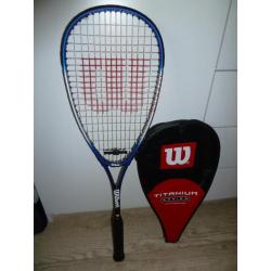 Wilson squash racket