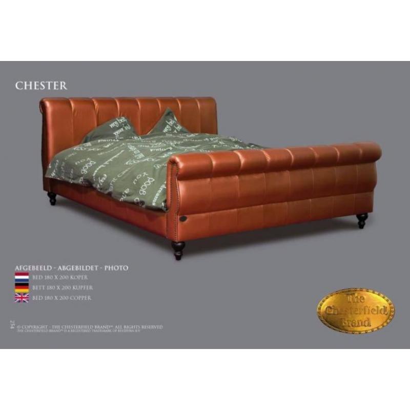 Chesterfield Bedden 12 jaar Garantie iedere Maat en kleur