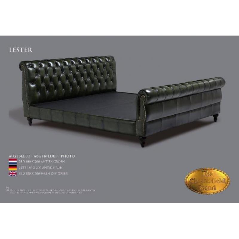 Chesterfield Bedden 12 jaar Garantie iedere Maat en kleur