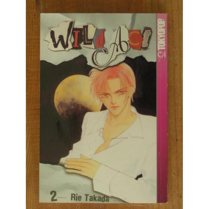 Wild act ~ Complete serie Manga's 1 t/m 10 Rie Takada