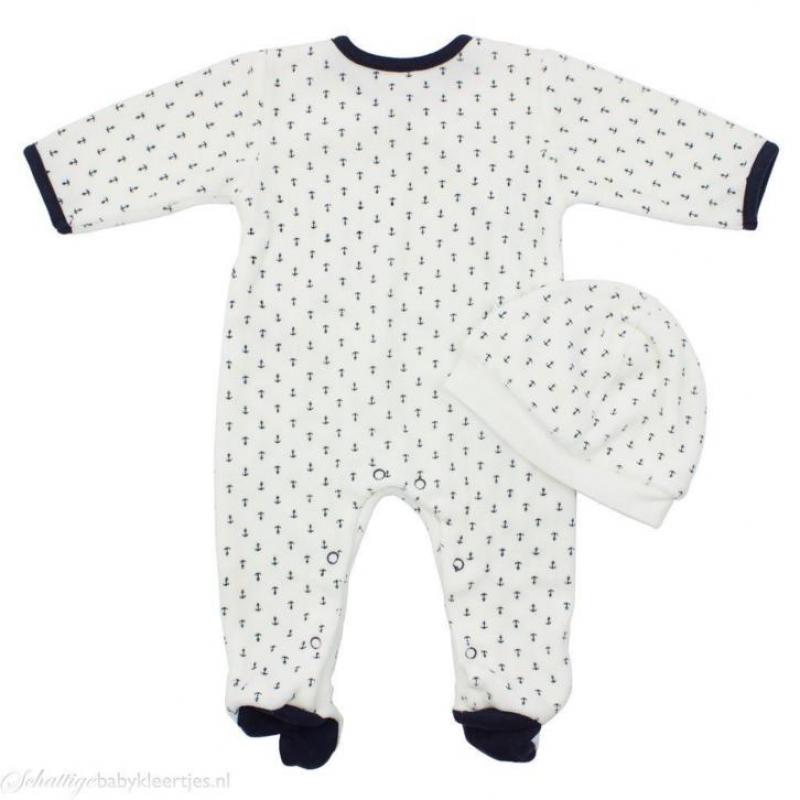 Cadeaudoos: pyama met mutsje (donkerblauw) | Absorba