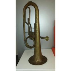 Oude trompet, koper