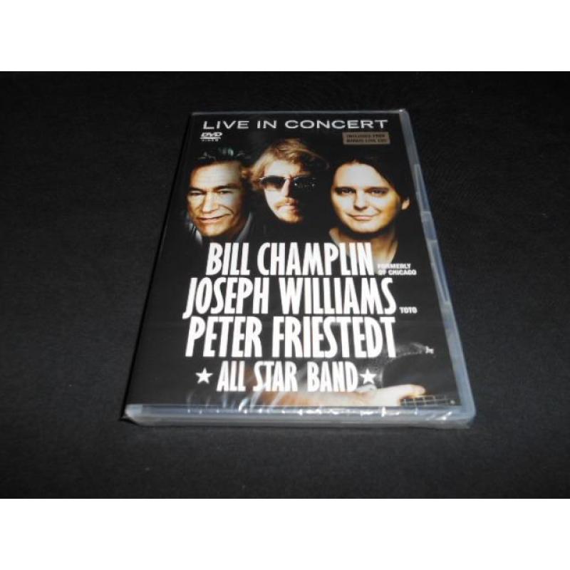 CWF - Live in Concert DVD+CD (Toto/Chicago) (nieuw in seal)
