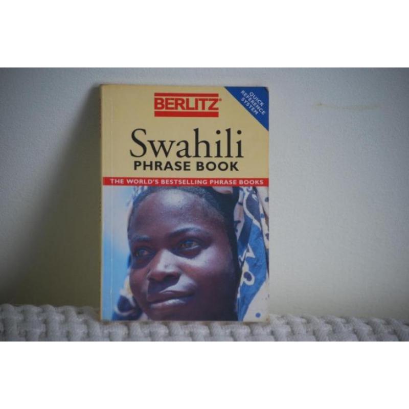 Swahili Phrase Book, zinnenboek, Berlitz. 58 3