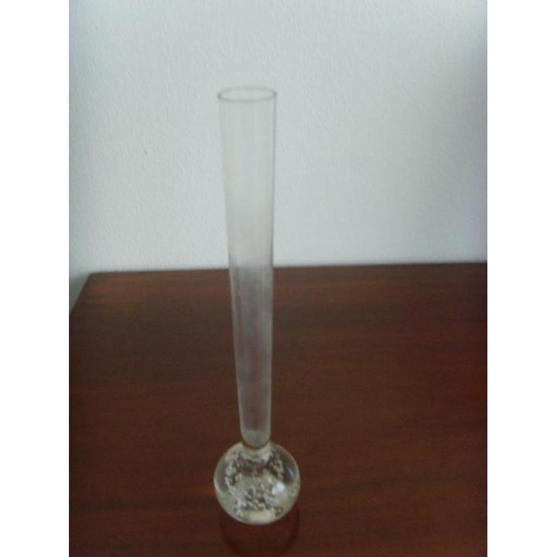 Vintage rozenvaas / vaas glas Murano?