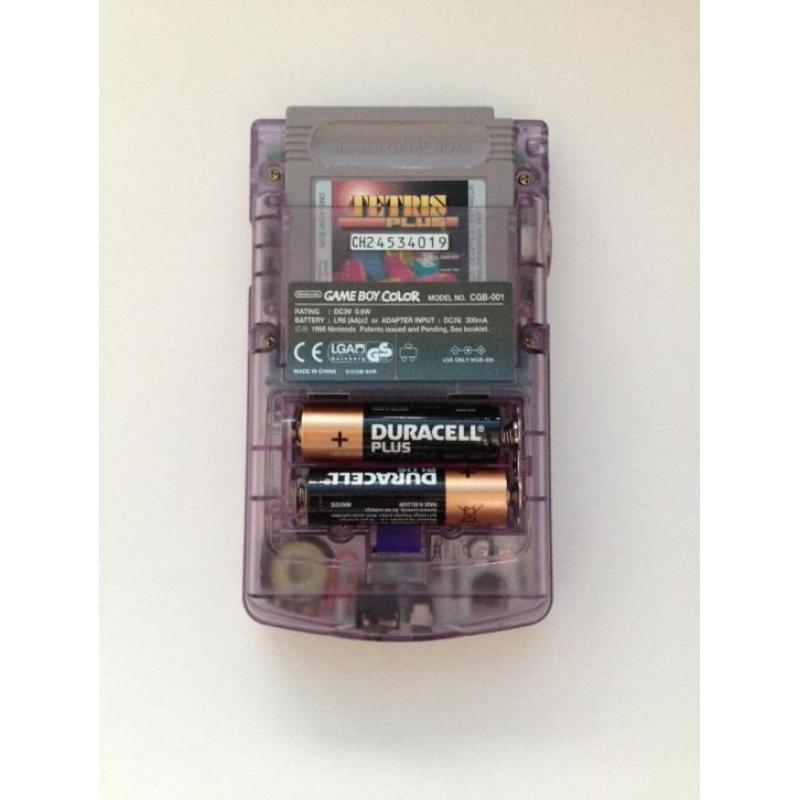Game Boy color transparant Atomic Purple