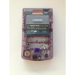 Game Boy color transparant Atomic Purple