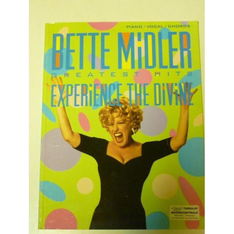 Bladmuziek Bette Midler Greatest hits
