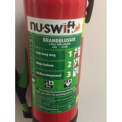 Brandblussers klasse a en b