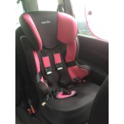 Roze autostoel 9-36 kilo