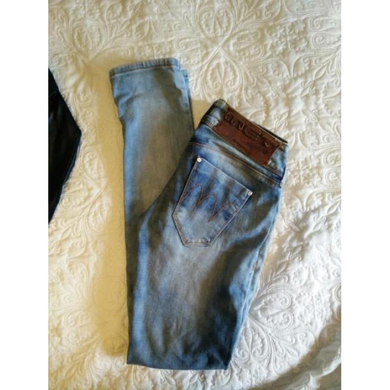 Jeans spijkerbroek MET injeans maat 25